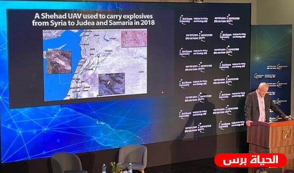 غانتس: إيران حاولت تهريب سلاح للضفة الغربية باستخدام الطائرات